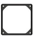 Deepcool BUFFER P80 8cm rezgéscsökkentő gumi alátét (DP-DVFAN-BP80)
