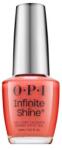 OPI Infinite Shine Gel-Like Lacquer lac de unghii cu efect de gel Megawatt Hot 15 ml