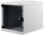 ASSMANN Rack Digitus by Assmann DN-10-06U-4, 10inch, 6U, 312x400mm, Light Grey (DN-10-06U-4) - flax