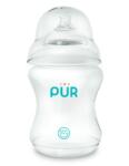 PUR BABY Biberon Comfort cu gura larga, 250ml, PUR