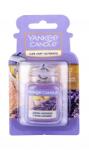 Yankee Candle Lemon Lavender Car Jar autóillatosító függődísz