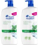 Head & Shoulders Menthol Fresh Sampon 2x800ml