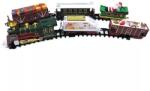 Man Yuk Toys Set locomotivă cu aburi de Crăciun cu figură de Moș Crăciun - 30 piese (3299 95) Trenulet