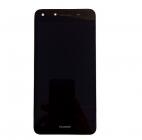 Huawei Y5 2, Y6 2 Compact lcd kijelző érintőpanellel (előlap nélkül) fekete, gyári
