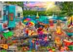 Bluebird Puzzle 90701 - The Family Campsite - 1000 db-os puzzle (90701)