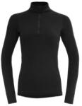 Devold Duo Active Zip Neck Women Tricou cu mânecă lungă Devold 952A BLACK M