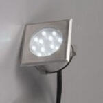 Anco Szupervékony beépíthető szögletes lámpa 12LED IP67 25911 - Készlet erejéig! ! ! (25911)