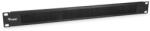 EQUIP Rack Kiegészítő - 327413 ("Brush Panel", Fésű Panel 1U, szürke) (327413) - pixel