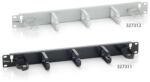 EQUIP Rack Kiegészítő - 327311 (Kábel rendező panel, Gyűrű panel, 1U(19"), fekete) (327311)
