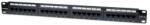Manhattan Patch panel - CAT6 UTP patch panel, 24 portos, 1U, Fekete (520959) - pixel