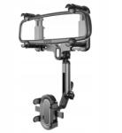 MG MOB-HD8 telefontartó visszapillantótökörre, fekete