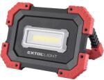 Extol hordozható LED lámpa (reflektor), 10W; 1000 Lm, IP54, Li-ion akkus, 4400 mAh, USB tölthető, Power Bank funkcióva 0, 36 kg (43272)