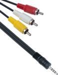 DeTech Аудио кабел DeTech 3.5 - 3RCA, 1.5m - 18183 (18183)