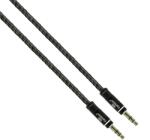 Earldom Аудио кабел, Earldom AUX04, 3.5mm жак, М/М, 1.0м, Различни цветове - 14152 (14152)