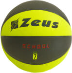  Zeus Basket School kosárlabda / fekete neon sárga