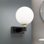 ORION Aplica pentru baie design modern IP44 MARA negru/alama (WA 2-1375/1 schwarz-MS OR)