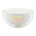 Ambition Bol mic 14cm, design metalic, alb, Pearl (43627) Castron