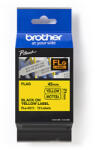 Brother Bandă originală pentru imprimantă de etichete Brother, Brother, FLE-6511, imprimare neagră/suport galben, nelaminată, 21 mm, 45 mm x 10, 5 mm, 72 buc