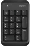 LogiLink Billentyűzet, Bluetooth 5.1, 17 billentyű, fekete (ID0201)