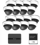 Milesight Technology Kit supraveghere video Milesight 16 camere Dome MS-C2973-PD + 1 NVR MS- N5016-PE (KIT16MINIDOME2MP) - shoppix