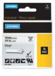 DYMO Feliratozó szalag hajlékony nylon fehér/ fekete-betű 19mm x 3.5m RHINO 18759 18489 0718050