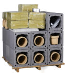 PGM d. o. o PGM 18cm átmérő/8m magas, 3 rétegű szigetelt kéményrendszer