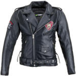 W-TEC Black Heart Bőr motoros kabát W-TEC Black Heart Perfectis fekete 6XL