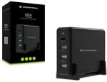 Conceptronic Ladegerät 4Port 65W, 1xUSB-C/3xUSB-A Desk PD sw (OZUL01B) (OZUL01B)
