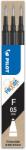 Pilot Frixion 0.5/0.25mm fekete 3 db (BLS-FR5-B-S3)