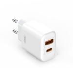 XO fali töltő CE12 PD QC 3.0 20W 1x USB 1x USB-C fehér