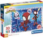 Clementoni Puzzle pentru copii Clementoni din 30 piese - Spidey și prietenii săi minunați (20285) Puzzle