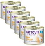 KATTOVIT Kattovit Urinar conserve de pui 6 x 185 g