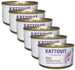 KATTOVIT Kattovit Sensitive conservă de curcan 6 x 85 g