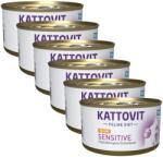 KATTOVIT Kattovit Sensitive conservă de pui 6 x 85 g