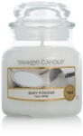 Yankee Candle Classic Small Jar Candles Scented Candle Baby Powder 104 g