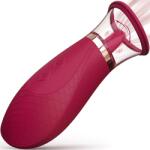 SuperLove Clitoral Sucking & Licking Tongue Vibrator Red Vibrator
