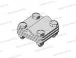 OMU System XBS MGKS-02A-FeZn Multikapocs 40mm laposvas és 8-12mm köracél összekötéséhez Tüzihorganyzott (017101-VZN)