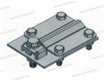 OMU System MGKS-074 leválasztókapocs 45mm laposvas és 4-10mm köracél összekötéséhez 2459 (2459)