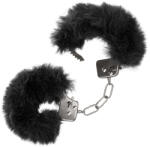 SuperLove Dominance Furry Cuffs Black
