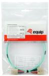 Equip 255321 Optikai Patch Kábel - SC Duplex, 1 m, Türkiz (255321)