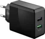 Goobay 44956 Hálózati USB-A Töltő - 28W, Fekete