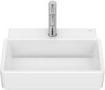 Roca Tura mosdótál 45x36 cm négyszögletes klasszikus-mosdótálak fehér A327690S00 (A327690S00)