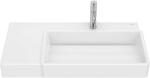 Roca Tura mosdótál 80x43 cm négyszögletes klasszikus-mosdótálak fehér A327696000 (A327696000)
