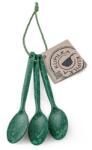 KUPILKA 3 set de 3 lingurițe, verde Tacam