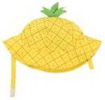 Zoocchini Palarie de soare Zoocchini, UPF50 +, Marime M, 6-12 Luni - Ananas (ZOO6135)