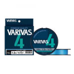 VARIVAS PE 4 BLUE EDITION 150m #0.8 0.148mm 15lb Water Blue (V120540) - koi-farm