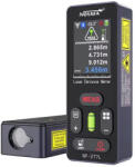 Noyafa NF-277L - zöld lézeres távolságmérő: 100 m, digitális szögmérő, Pitagorasz-mérések, bluetooth, keresztlézer-funkció, stb (nf277l-100)
