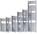 Sanica csőradiátor 600x1600mm íves KRÓM (600X1600)