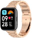  CLASSIC Curea metalică pentru Xiaomi Redmi Watch 3 Roz activ