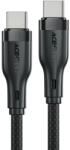 ACEFAST USB-C - USB-C Kábel - 1.2m 3A 60W - Fekete (C8-03)